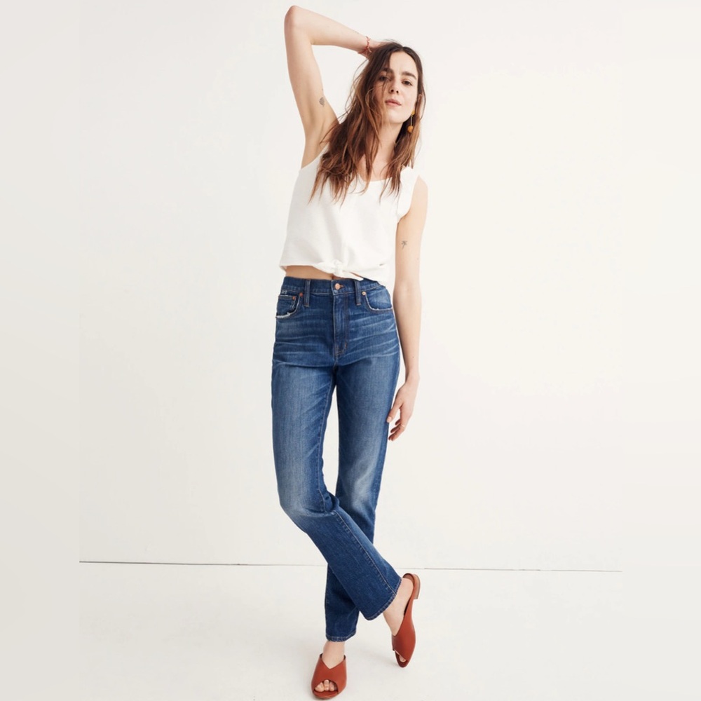 Madewell High-Rise Slim Boy Jean